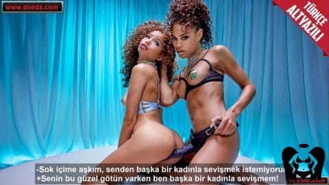 Siyah Lezbiyenler O Kadar İyi Seks Yaptı Ki Yönetmen Bile Geldi